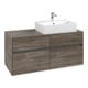 V&B Waschtischunterschrank Collaro 120x54,8x50cm, WT rechts, stone oak-1