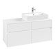 V&B Waschtischunterschrank Collaro 120x54,8x50cm, WT rechts, white matt-4