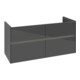 V&B Waschtischunterschrank Collaro 126,1x61x48cm, WT mi, LED 9,4W, glo Gr-1