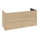 V&B Waschtischunterschrank Collaro 126,1x61x48cm, WT mi, LED 9,4W, Nord Oa-4