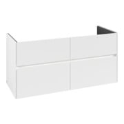 V&B Waschtischunterschrank Collaro 126,1x61x48cm, WT mi, LED 9,4W, wh. ma-3