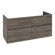 V&B Waschtischunterschrank Collaro 126,1x61x48cm, WT mittig, stone oak-3