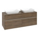 V&B Waschtischunterschrank Collaro 140x54,8x50cm, f 2 WT, LED 10 W, Ar Oa-1