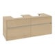 V&B Waschtischunterschrank Collaro 140x54,8x50cm, f 2 WT, nordic oak-1