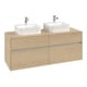 V&B Waschtischunterschrank Collaro 140x54,8x50cm, f 2 WT, nordic oak-3