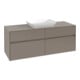 V&B Waschtischunterschrank Collaro 140x54,8x50cm, f WT mi, LED 10W, ca Gr-1