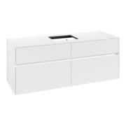 V&B Waschtischunterschrank Collaro 140x54,8x50cm, f WT mi, LED 10W, wh. ma-3