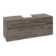 V&B Waschtischunterschrank Collaro 140x54,8x50cm, f WT mittig, stone oak-3
