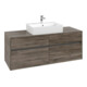 V&B Waschtischunterschrank Collaro 140x54,8x50cm, f WT mittig, stone oak-1