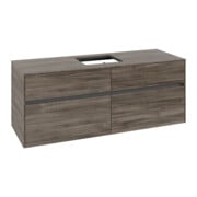 V&B Waschtischunterschrank Collaro 140x54,8x50cm, f WT mittig, stone oak-3