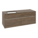 V&B Waschtischunterschrank Collaro 140x54,8x50cm, WT l, LED 10W, Ariz. Oa-3