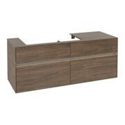 V&B Waschtischunterschrank Collaro 140x54,8x50cm, WT l, LED 10W, Ariz. Oa