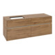 V&B Waschtischunterschrank Collaro 140x54,8x50cm, WT l, LED 10W, Kan Oa-1