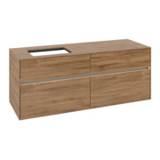 V&B Waschtischunterschrank Collaro 140x54,8x50cm, WT l, LED 10W, Kan Oa