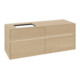 V&B Waschtischunterschrank Collaro 140x54,8x50cm, WT l, LED 10W, Nord Oa-3