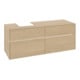 V&B Waschtischunterschrank Collaro 140x54,8x50cm, WT l, LED 10W, Nord Oa-4