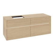 V&B Waschtischunterschrank Collaro 140x54,8x50cm, WT l, LED 10W, Nord Oa-3