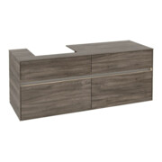 V&B Waschtischunterschrank Collaro 140x54,8x50cm, WT l, LED 10W, st. Oa-3