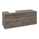 V&B Waschtischunterschrank Collaro 140x54,8x50cm, WT l, LED 10W, st. Oa-3