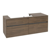 V&B Waschtischunterschrank Collaro 140x54,8x50cm, WT links, arizona oak