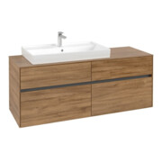 V&B Waschtischunterschrank Collaro 140x54,8x50cm, WT links, kansas oak
