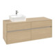 V&B Waschtischunterschrank Collaro 140x54,8x50cm, WT links, nordic oak-1