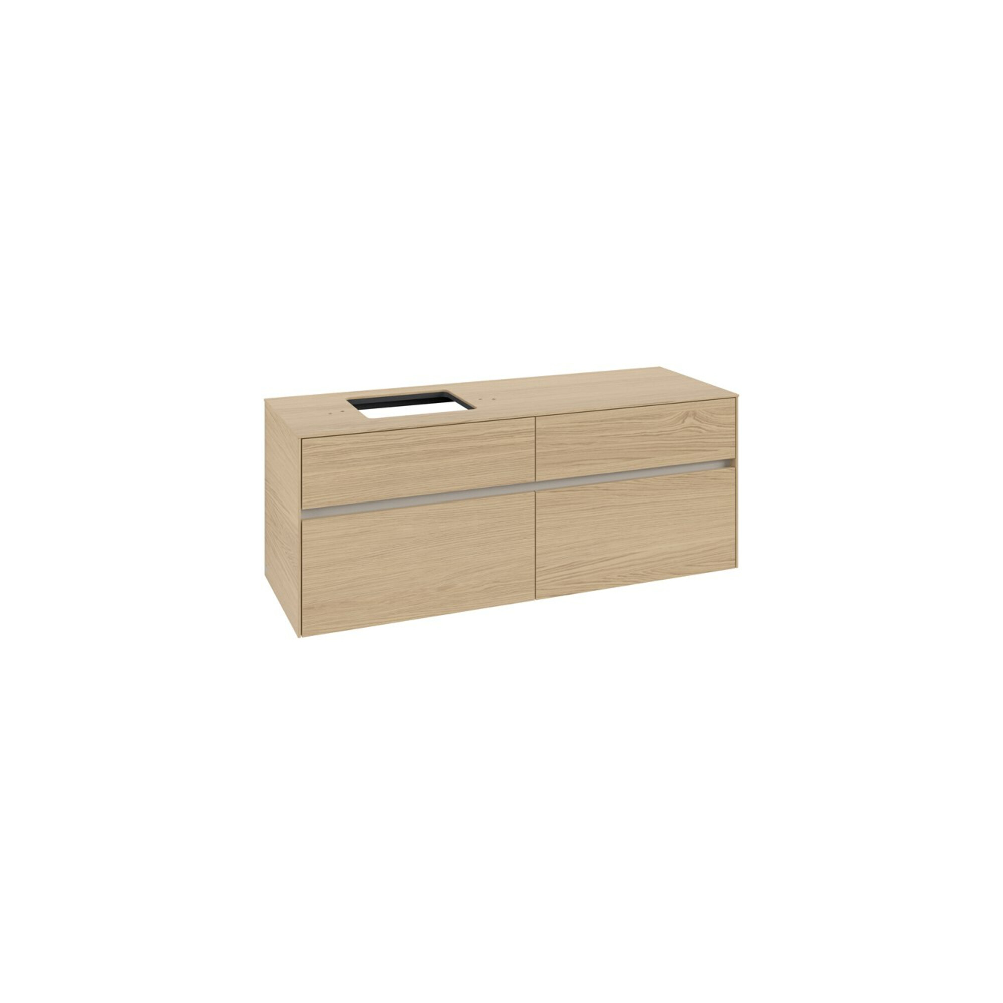 V&B Waschtischunterschrank Collaro 140x54,8x50cm, WT links, nordic oak ; Villeroy & Boch