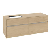 V&B Waschtischunterschrank Collaro 140x54,8x50cm, WT links, nordic oak-3