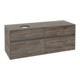 V&B Waschtischunterschrank Collaro 140x54,8x50cm, WT links, stone oak-1