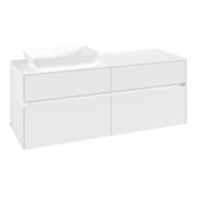 V&B Waschtischunterschrank Collaro 140x54,8x50cm, WT links, white matt