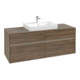 V&B Waschtischunterschrank Collaro 140x54,8x50cm, WT mi, LED 10 W, Ariz. Oa-1