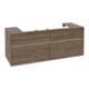 V&B Waschtischunterschrank Collaro 140x54,8x50cm, WT mi, LED 10 W, Ariz. Oa-3