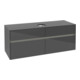 V&B Waschtischunterschrank Collaro 140x54,8x50cm, WT mi, LED 10 W, glo Gr-3