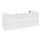 V&B Waschtischunterschrank Collaro 140x54,8x50cm, WT mi, LED 10 W, glo wh.-3