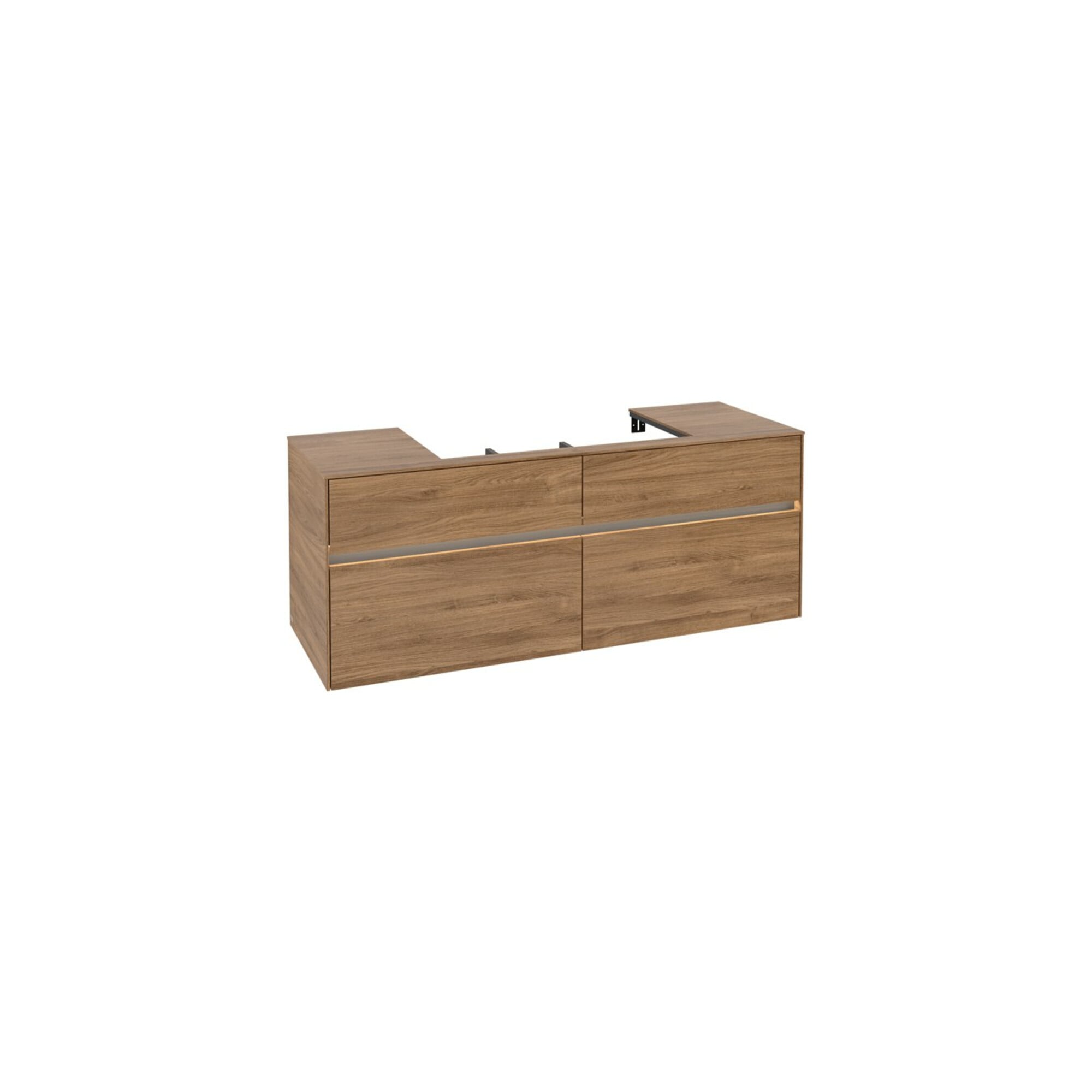 V&B Waschtischunterschrank Collaro 140x54,8x50cm, WT mi, LED 10 W, Kan Oa ; Villeroy & Boch