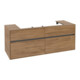 V&B Waschtischunterschrank Collaro 140x54,8x50cm, WT mittig, kansas oak-1