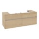 V&B Waschtischunterschrank Collaro 140x54,8x50cm, WT mittig, nordic oak-1