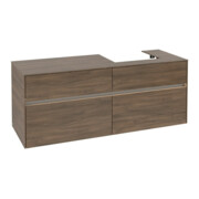 V&B Waschtischunterschrank Collaro 140x54,8x50cm, WT r, LED 10W, Ariz. Oa-3