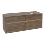 V&B Waschtischunterschrank Collaro 140x54,8x50cm, WT r, LED 10W, Ariz. Oa-3