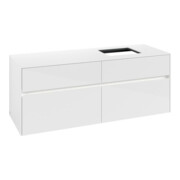 V&B Waschtischunterschrank Collaro 140x54,8x50cm, WT r, LED 10W, glo wh.-3