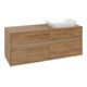 V&B Waschtischunterschrank Collaro 140x54,8x50cm, WT r, LED 10W, Kan Oa-1