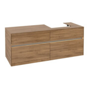 V&B Waschtischunterschrank Collaro 140x54,8x50cm, WT r, LED 10W, Kan Oa-3