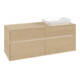 V&B Waschtischunterschrank Collaro 140x54,8x50cm, WT r, LED 10W, Nord Oa-4