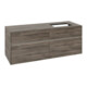 V&B Waschtischunterschrank Collaro 140x54,8x50cm, WT r, LED 10W, st. Oa-3