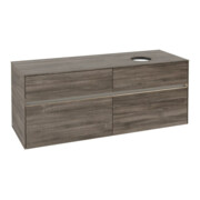 V&B Waschtischunterschrank Collaro 140x54,8x50cm, WT r, LED 10W, st. Oa-3