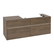 V&B Waschtischunterschrank Collaro 140x54,8x50cm, WT r, m LED, Ariz. Oa