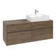 V&B Waschtischunterschrank Collaro 140x54,8x50cm, WT rechts, arizona oak-1