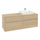 V&B Waschtischunterschrank Collaro 140x54,8x50cm, WT rechts, nordic oak-3
