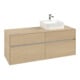 V&B Waschtischunterschrank Collaro 140x54,8x50cm, WT rechts, nordic oak-4