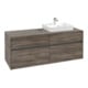 V&B Waschtischunterschrank Collaro 140x54,8x50cm, WT rechts, stone oak-1